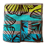 Serviette de plage éponge Velours Jacquard Lazare - Taille XL - Le comptoir de la plage