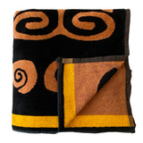 Serviette de plage éponge Velours Jacquard Tribalta - Taille XL - Le comptoir de la plage