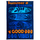 Serviette de plage éponge Velours Jacquard Fairyland - Taille XL - Le comptoir de la plage