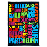 Serviette de plage microfibre Walton 140x170 cm - Le comptoir de la plage