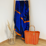 Serviette de plage éponge Velours Jacquard Sunday - Taille XL - Le comptoir de la plage