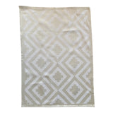 Lot de 2 Duos de torchons assortis bicolores beige Déco 50 x 70 - Le comptoir de la plage