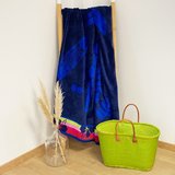 Serviette de plage éponge Velours Jacquard Vegas - Taille XL - Le comptoir de la plage