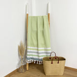 Fouta coton doublée éponge Zuma - Le comptoir de la plage
