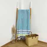 Fouta coton doublée éponge Zuma - Le comptoir de la plage