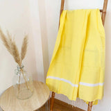 Fouta Nid d'Abeille Melissa 200X200cm - Le comptoir de la plage