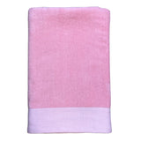 serviette de bain éponge velours unie shady candy 90x160 cm, 100 % coton, 370 g/m², légère et absorbante, idéale salle de bain, piscine et plage