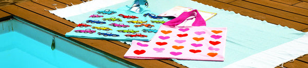 Poncho de plage enfant microfibre