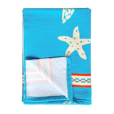 Serviette de plage imprimée microfibre - Karla - 90x170cm - 220g/m² - Taille L