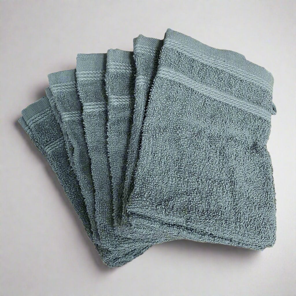 Lot De 2 Gants De Toilette En Coton 500 Gr/m2 LAGUNE Rose, Par Soleil D