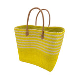Panier artisanal de plage Fibres naturelles - Amoroni GM et SGM
