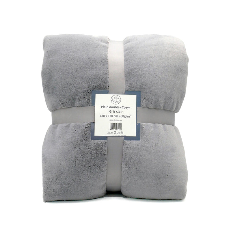 Plaid polaire 130x170cm 760g/m² - Cozy