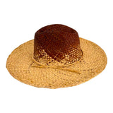 Chapeau Manao artisanal marron - Le comptoir de la plage