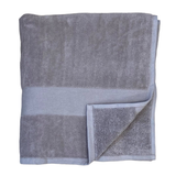 Pack Serviettes de bain éponge velours unies Classy Paradise Taupe - Taille L