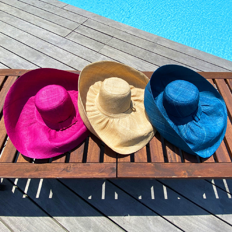 Collection de chapeau artisanal Capeline - Le comptoir de la plage