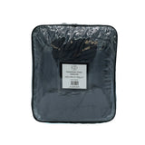 Couverture Cozy anthracite 220x240 cm plaid doux et chaud 610 g/m² pour lit ou canapé, couverture cocooning cosy, style hygge, idéale pour l’hiver et la décoration intérieure.