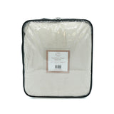 Couverture Cozy beige clair 220x240 cm plaid doux et chaud 610 g/m² pour lit ou canapé, couverture cocooning cosy, style hygge, idéale pour l’hiver et la décoration intérieure.