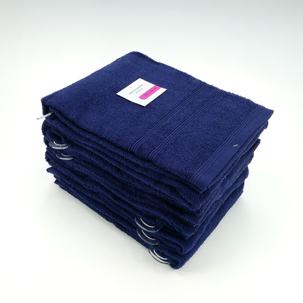 Pack de 6 - Drap de douche 70x130 350g/m² - Marine