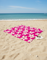 Serviette de plage imprimée microfibre - Kiana - 140x170cm - 220 gm² Taille XL