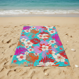 Serviette de plage imprimée microfibre - Hermosa - 90x170cm - 220g/m² - Taille L