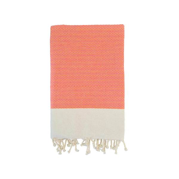Fouta plate Nid d'Abeille Athena