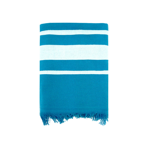 Fouta doublée éponge 90x170 340g/m² - Caraïbes