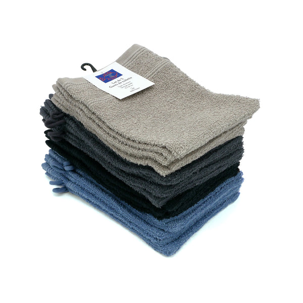 Lot de 5 gants de toilette 15x21cm
