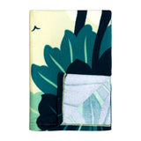 Serviette de plage imprimée microfibre enfant - Junglia- 70x140cm - 220g/m²