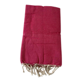 Fouta plate Nid d'Abeille Maya