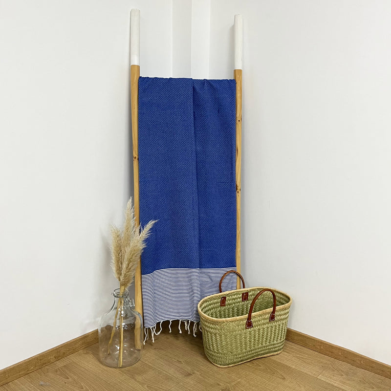 Fouta plate Nid d'Abeille Mikanda
