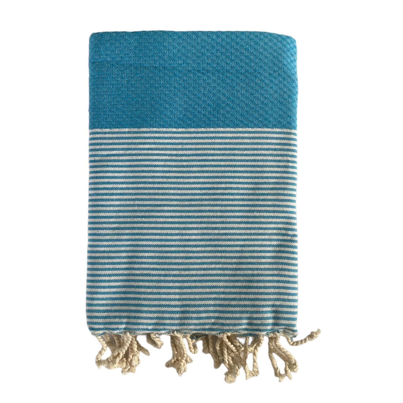 Fouta plate Nid d'Abeille Mikanda