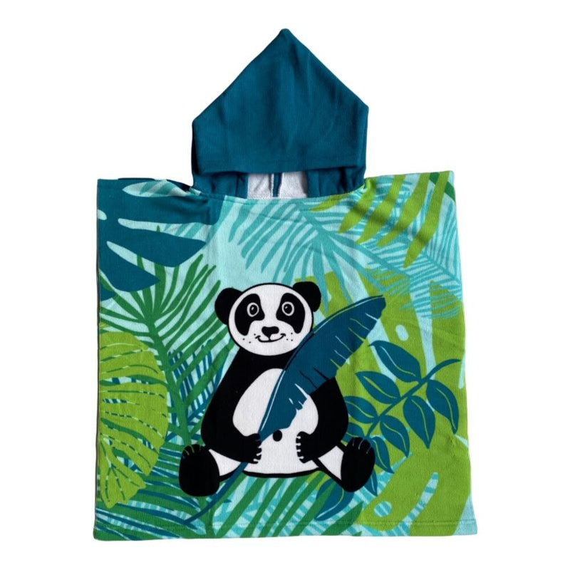 Poncho de bain enfant microfibre Panda