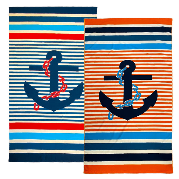 Pack Serviettes de plage microfibre Galway Baltimore, large - Le comptoir de la plage