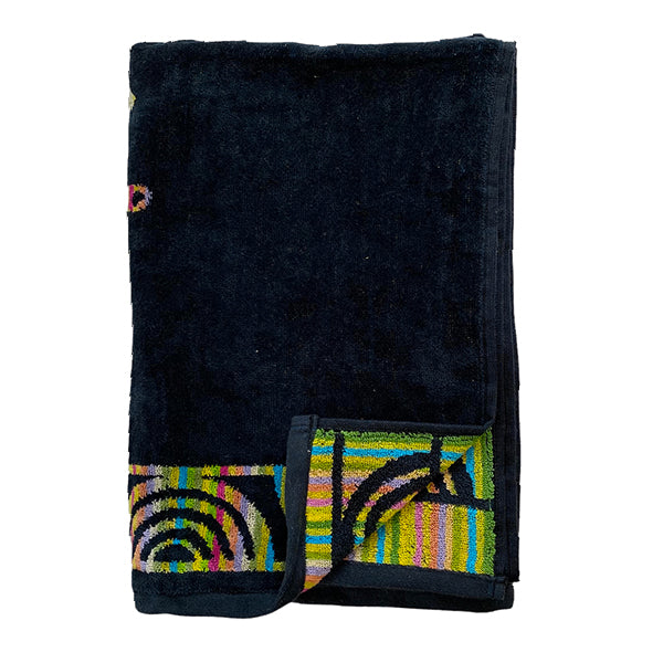 Serviette de plage éponge Velours Jacquard Irvine 75x150cm