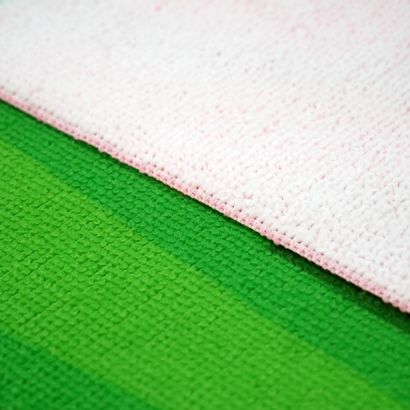 Serviette de plage microfibre Rose 75x150 220g/m² - Pop-Fraise