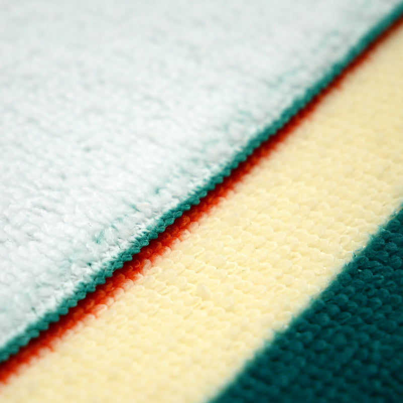Serviette de plage XL microfibre Multicolore 140x170 220g/m² - Antiparos
