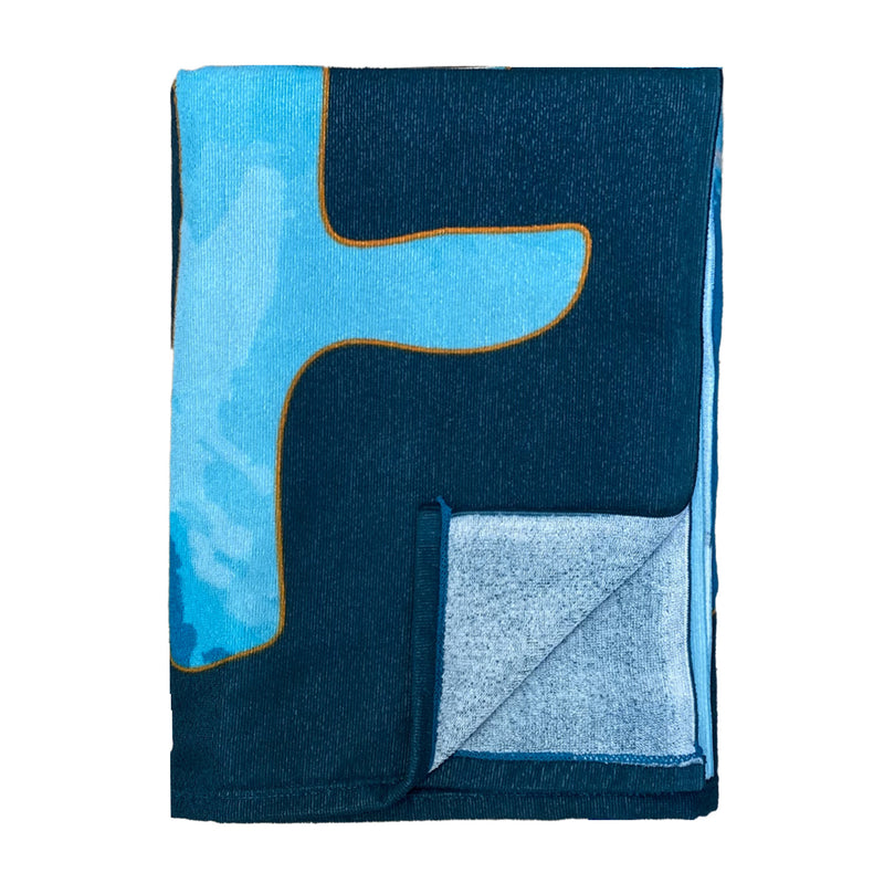 Serviette de plage microfibre 100% polyester Armonia - Le comptoir de la plage