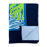 Serviette de plage microfibre Tropical leaves 90x170cm - Le comptoir de la plage