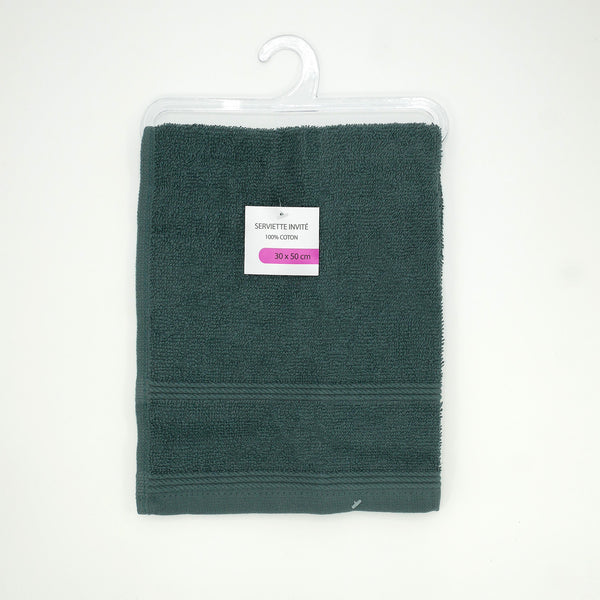 Pack de 12 - Serviette invité 30x50 350g/m² - Gris