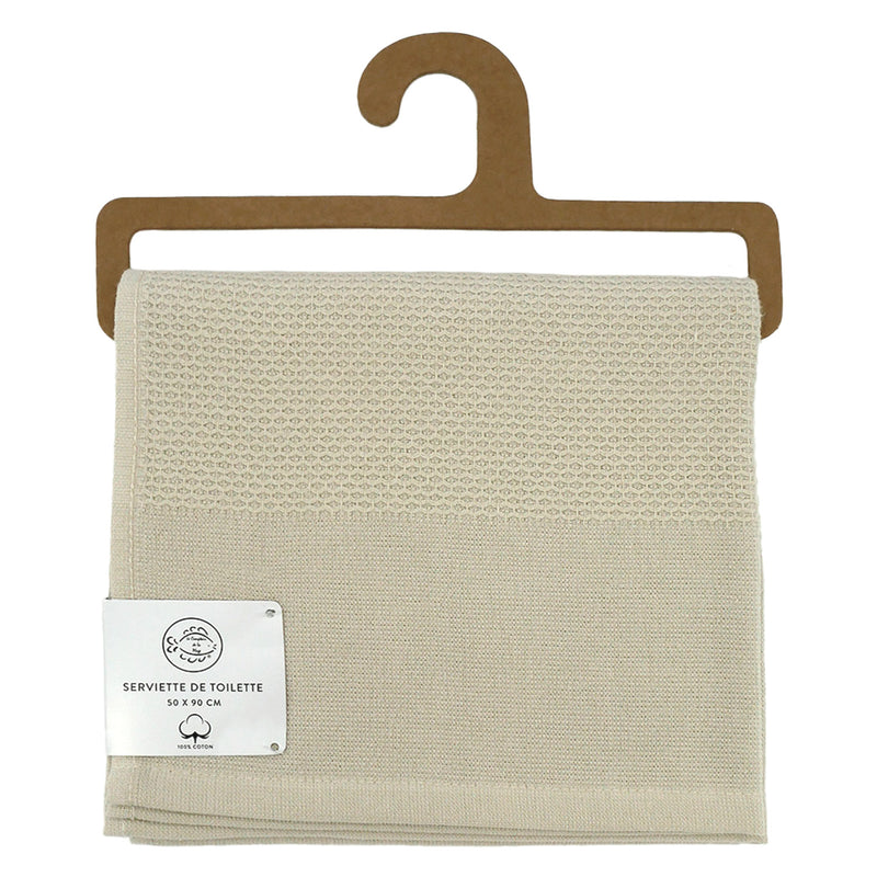 Serviette de toilette 50x90cm 355g/m² - Waffle