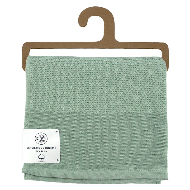 Serviette de toilette 50x90cm 355g/m² - Waffle