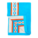 Serviette de plage éponge velours Jacquard - Tigaki - 90x170cm - 400g/m² - Taille L