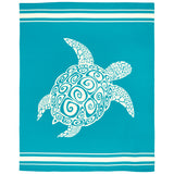 Serviette de plage imprimée microfibre - Tolsta - 140x170cm - 220 gm² Taille XL