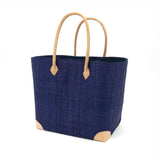 Panier artisanal Tamatave Bleu Marine - 3 tailles disponibles