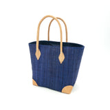 Panier artisanal Tamatave Bleu Marine - 3 tailles disponibles