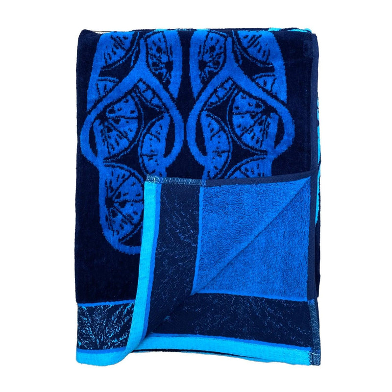 Serviette de plage éponge Velours Jacquard Soto - Taille L