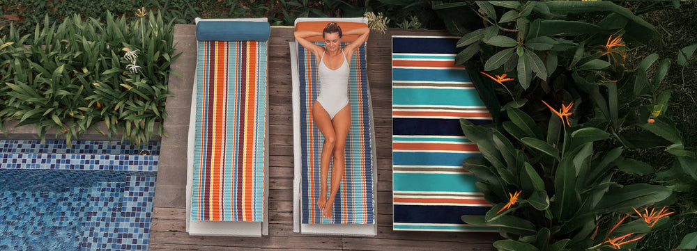 Collection été Le Comptoir de la Plage – Serviettes en coton, sacs de plage et matelas de plage pour des vacances ensoleillées