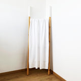 Fouta coton doublée éponge Waffle 90x170cm 355gm²