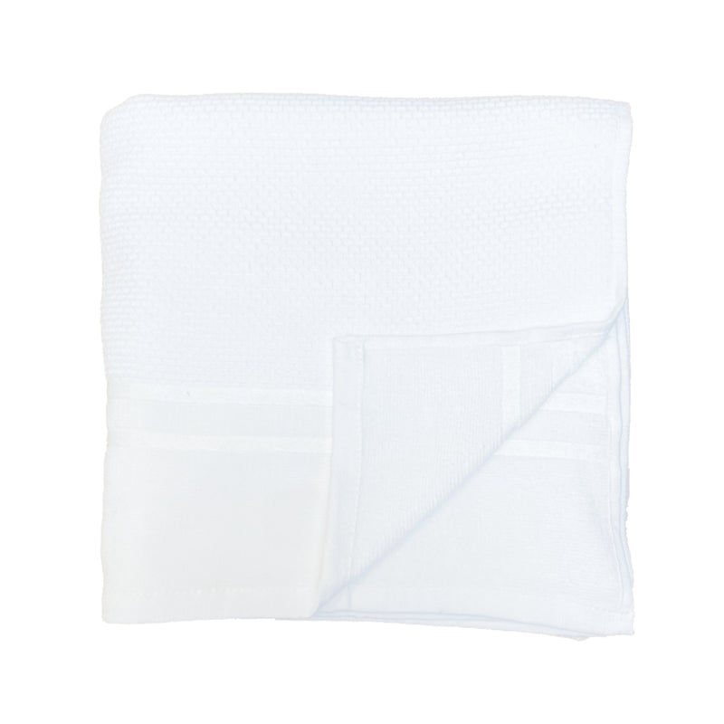 Fouta coton doublée éponge Waffle 90x170cm 355gm²