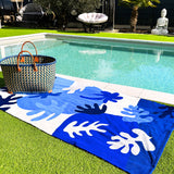 Serviette de plage microfibre Coralina 90x170cm